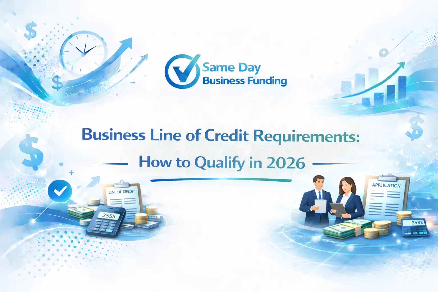 Business line of credit requirements including credit score revenue and documentation