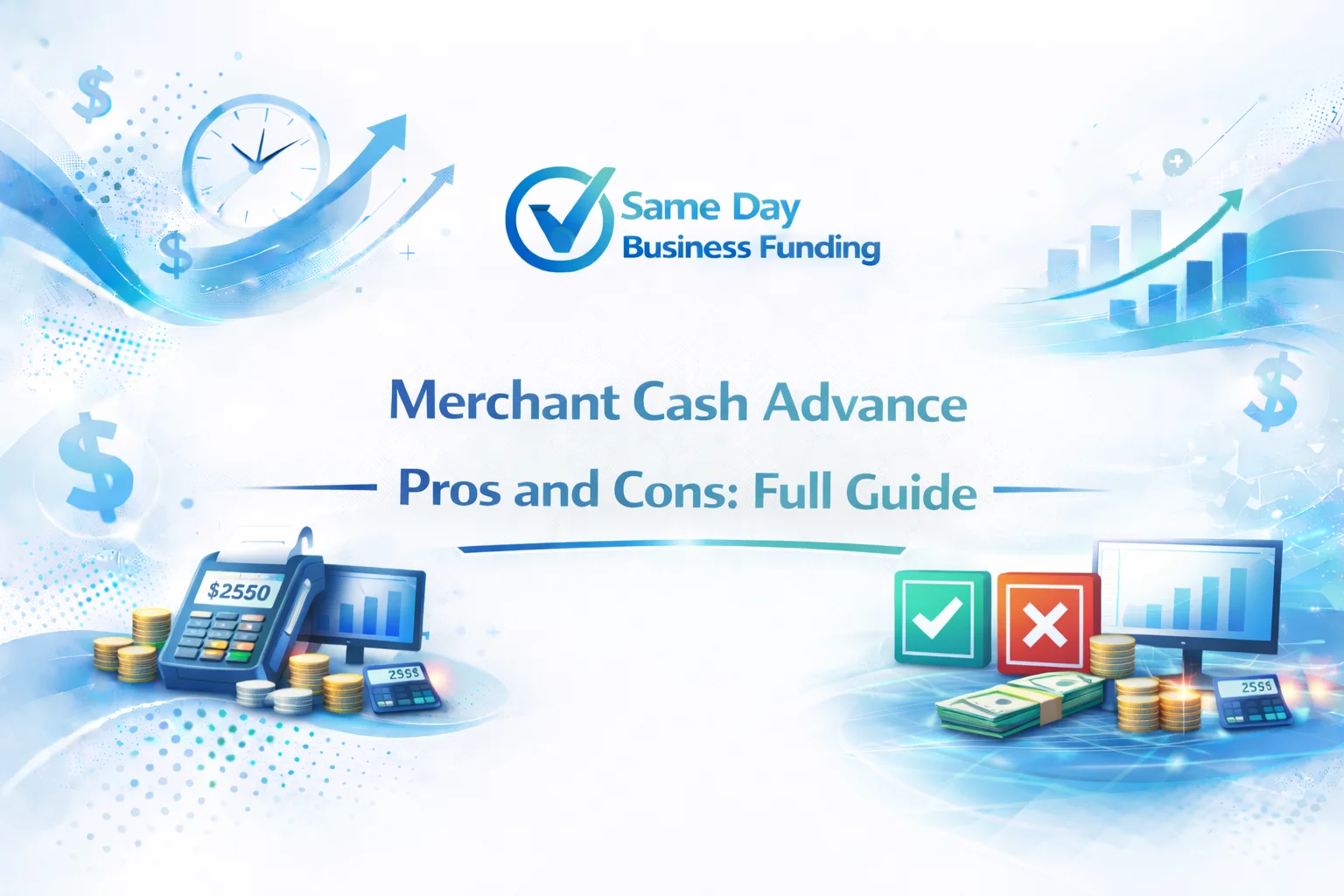 Merchant cash advance pros and cons including advantages disadvantages and risks
