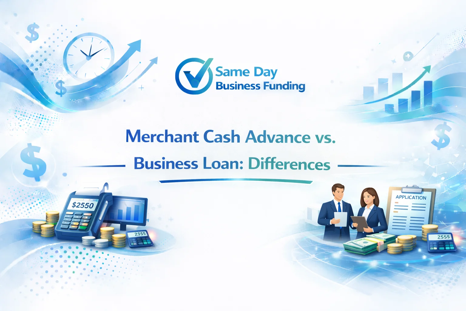 Merchant cash advance vs business loan comparison of cost speed and qualification