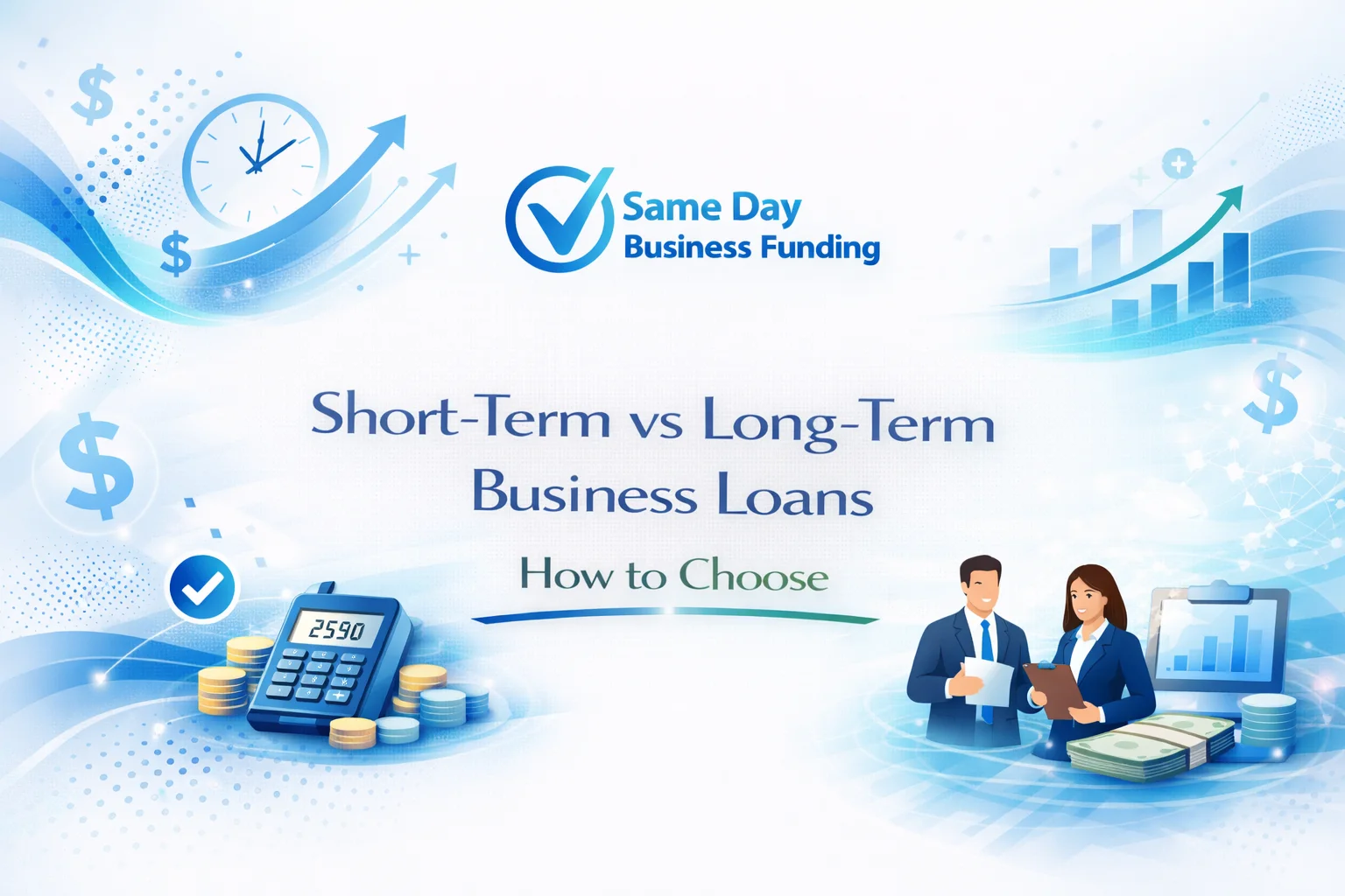 Short-term vs long-term business loans comparison of cost and repayment