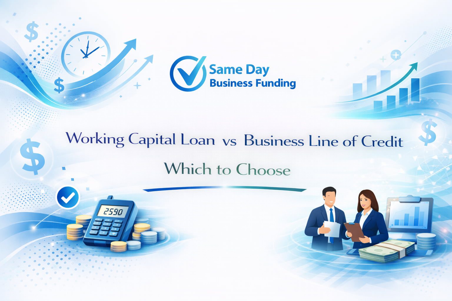 Working capital loan vs business line of credit comparison of cost and flexibility