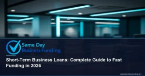 short term business loan - complete guide for small businesses 2026 | Same Day Business Funding