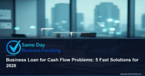 business loan for cash flow problems - 5 fast funding solutions for small businesses | Same Day Business Funding