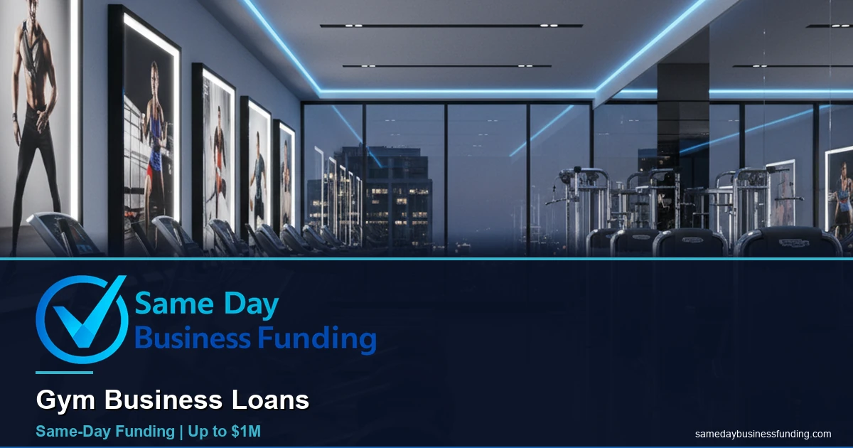 Gym owner approved for same day business funding with Same Day Business Funding