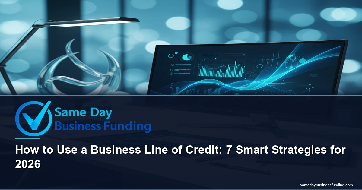 how to use a business line of credit - 7 smart strategies for small businesses | Same Day Business Funding