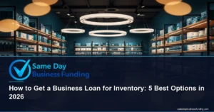 business loan for inventory - fast funding options for small business owners | Same Day Business Funding